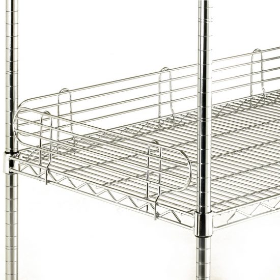 Livewire Chrome Plated Shelf Edge Bedford Shelving Ltd